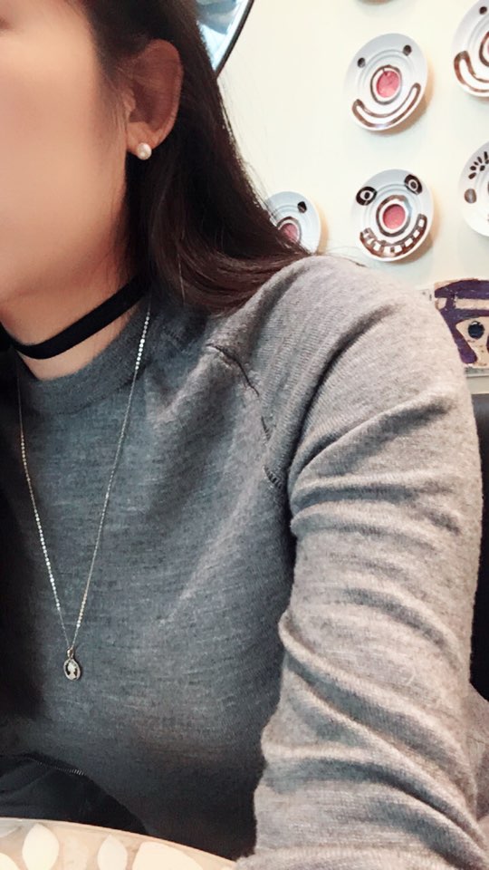 14k Long Necklace Only chain 60cm Women's Gold 