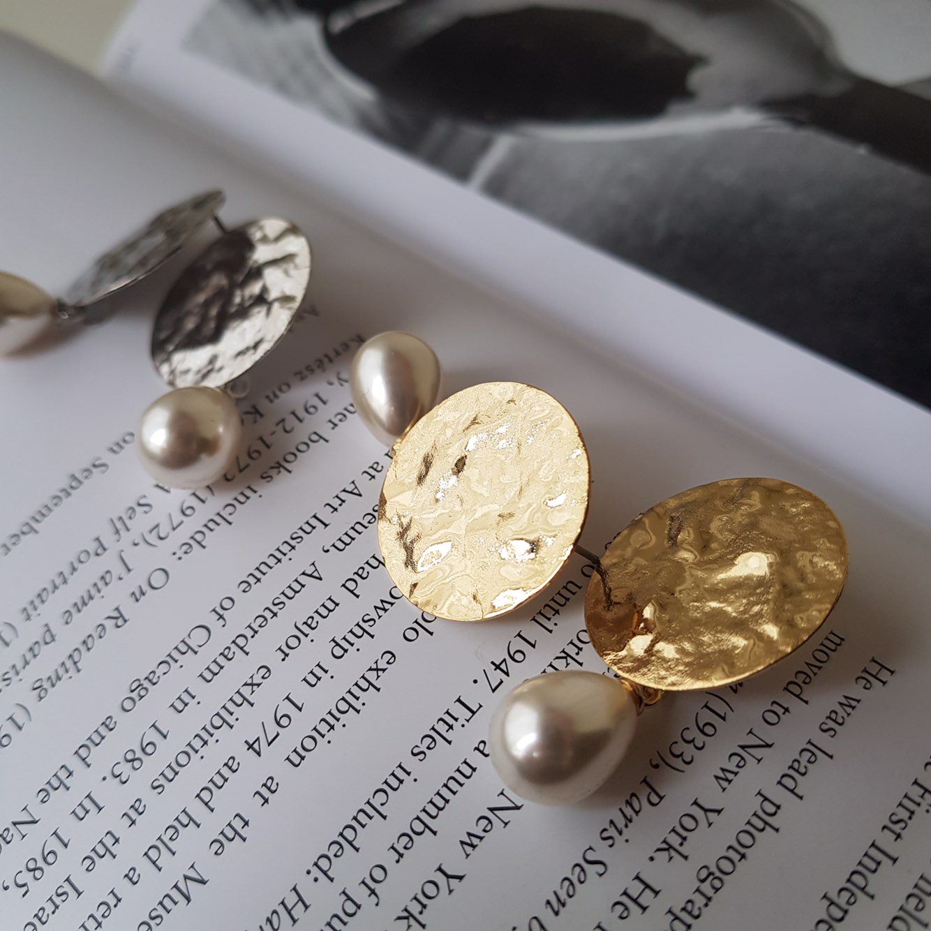 The Pearl Drop Earrings Neat Modern Mood Date Fash