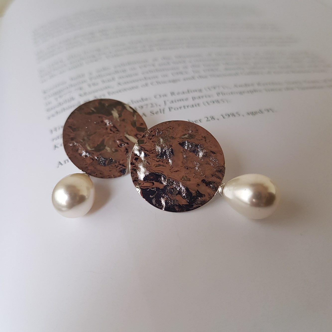 The Pearl Drop Earrings Neat Modern Mood Date Fash