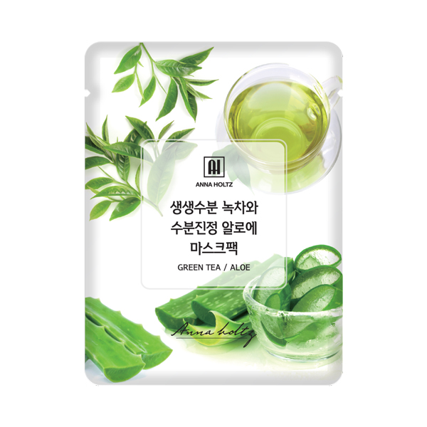 안나홀츠 순면 에센스 젤 수분 마스크팩 시트 4종 100매