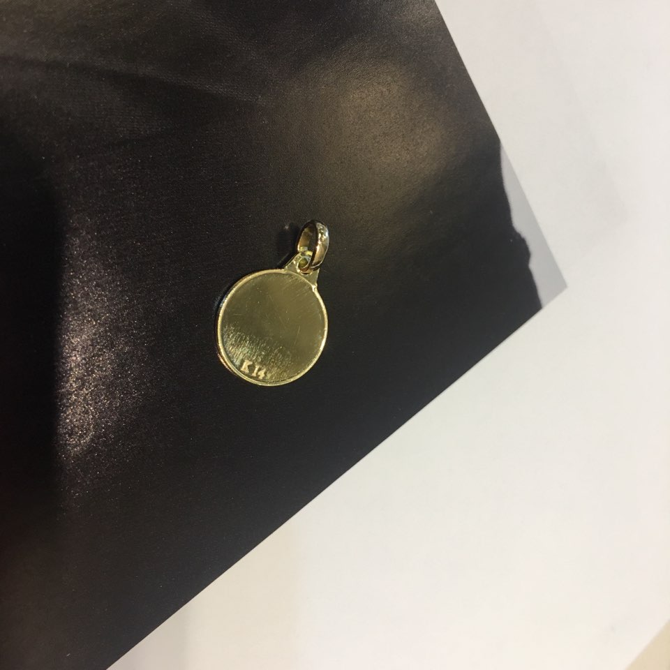 14k Long Necklace Only chain 60cm Women's Gold 