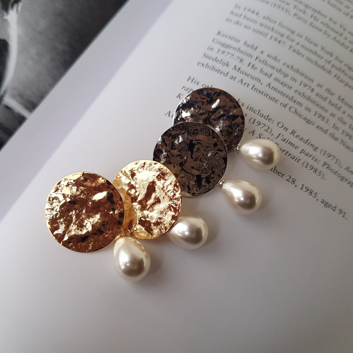 The Pearl Drop Earrings Neat Modern Mood Date Fash