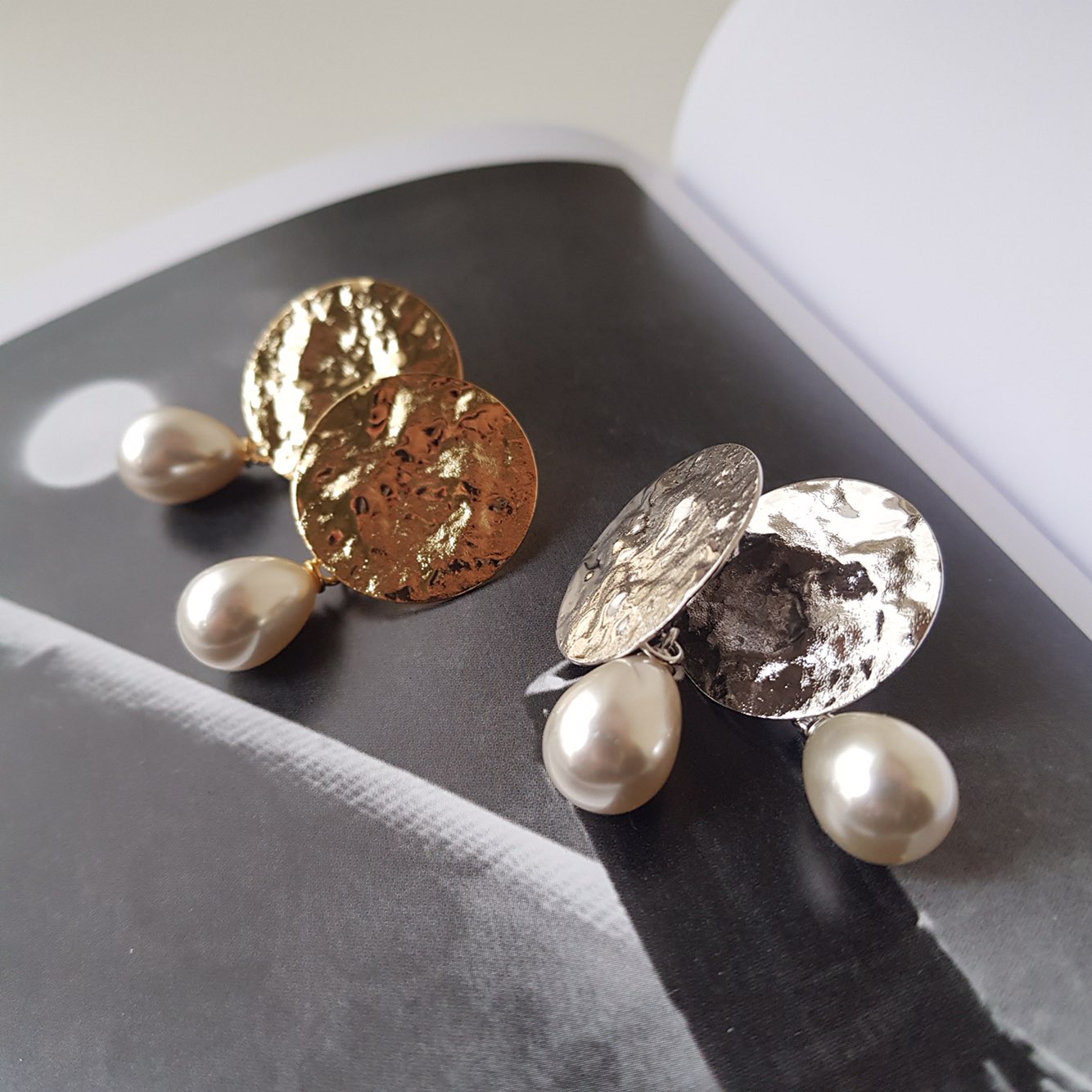 The Pearl Drop Earrings Neat Modern Mood Date Fash