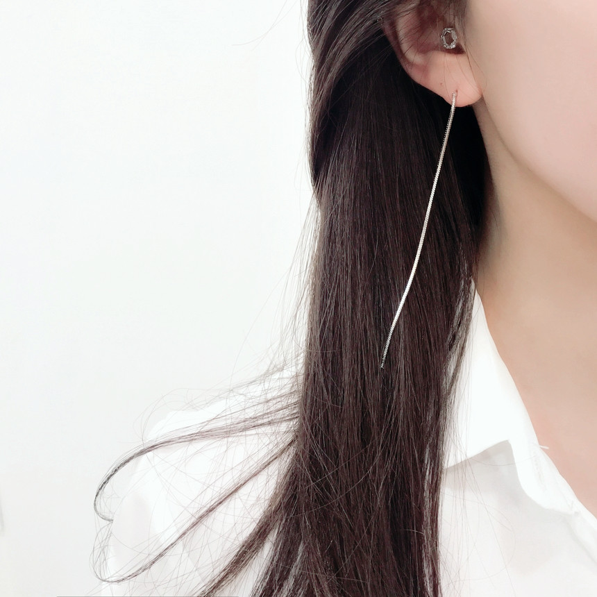 Snakeskin earrings Women's coordination Everyda