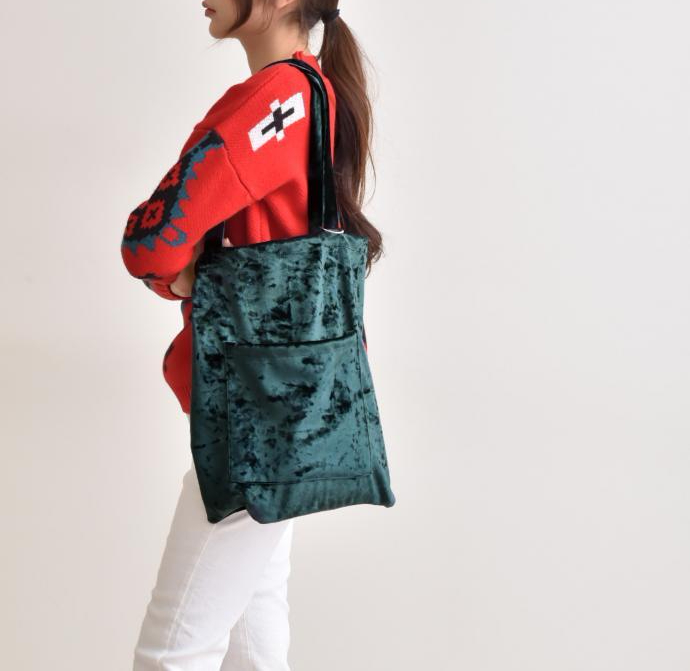 TOTE ECO SHOPPING TRAVEL Unique Eco Bag Green Blac