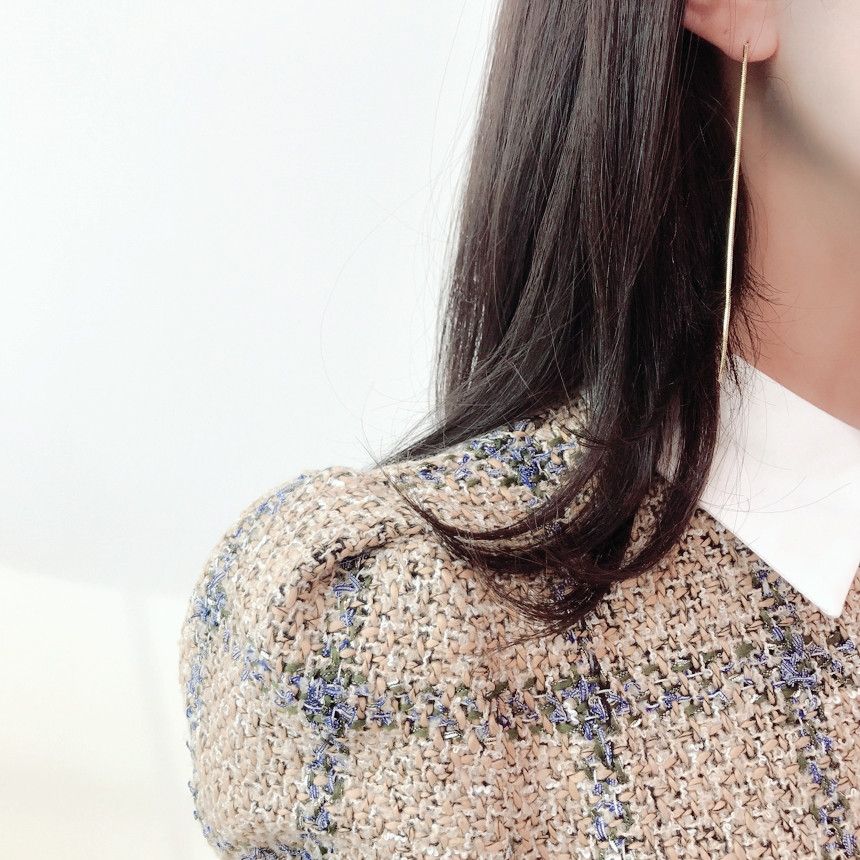 Snakeskin earrings Women's coordination Everyda