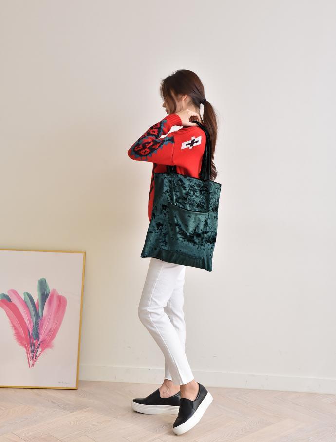 TOTE ECO SHOPPING TRAVEL Unique Eco Bag Green Blac