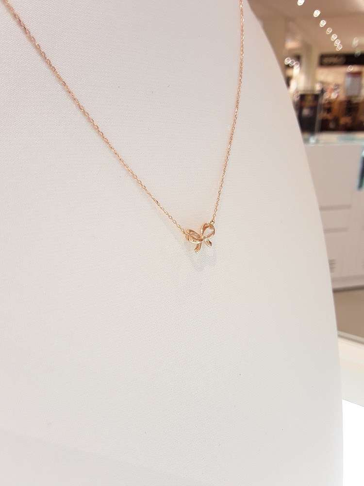 Stonehenge Rose Gold Necklace P1066 Lovely Look We