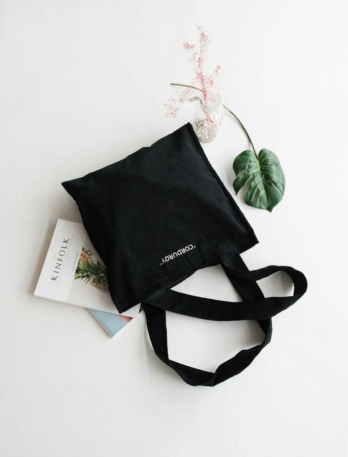 TOTE ECO SHOPPING TRAVEL Golden eco bag Black Char