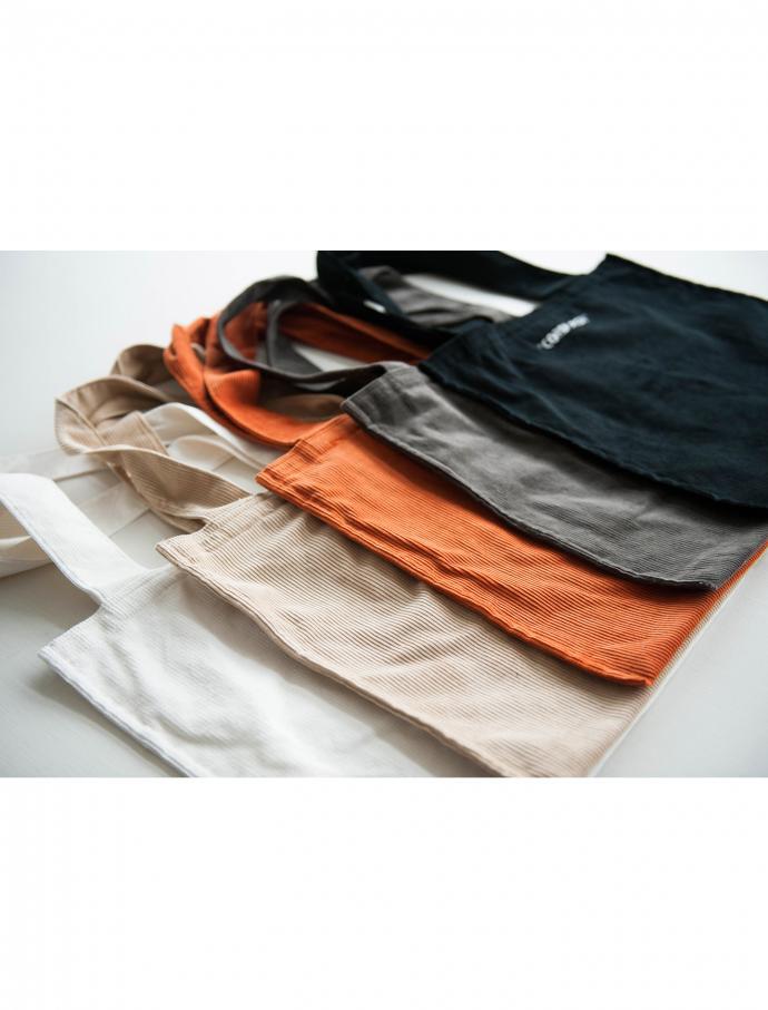 TOTE ECO SHOPPING TRAVEL Golden eco bag Black Char