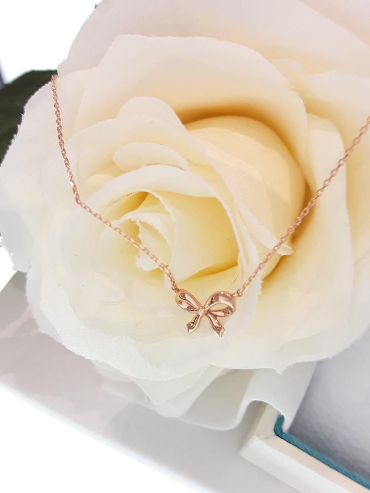 Stonehenge Rose Gold Necklace P1066 Lovely Look We