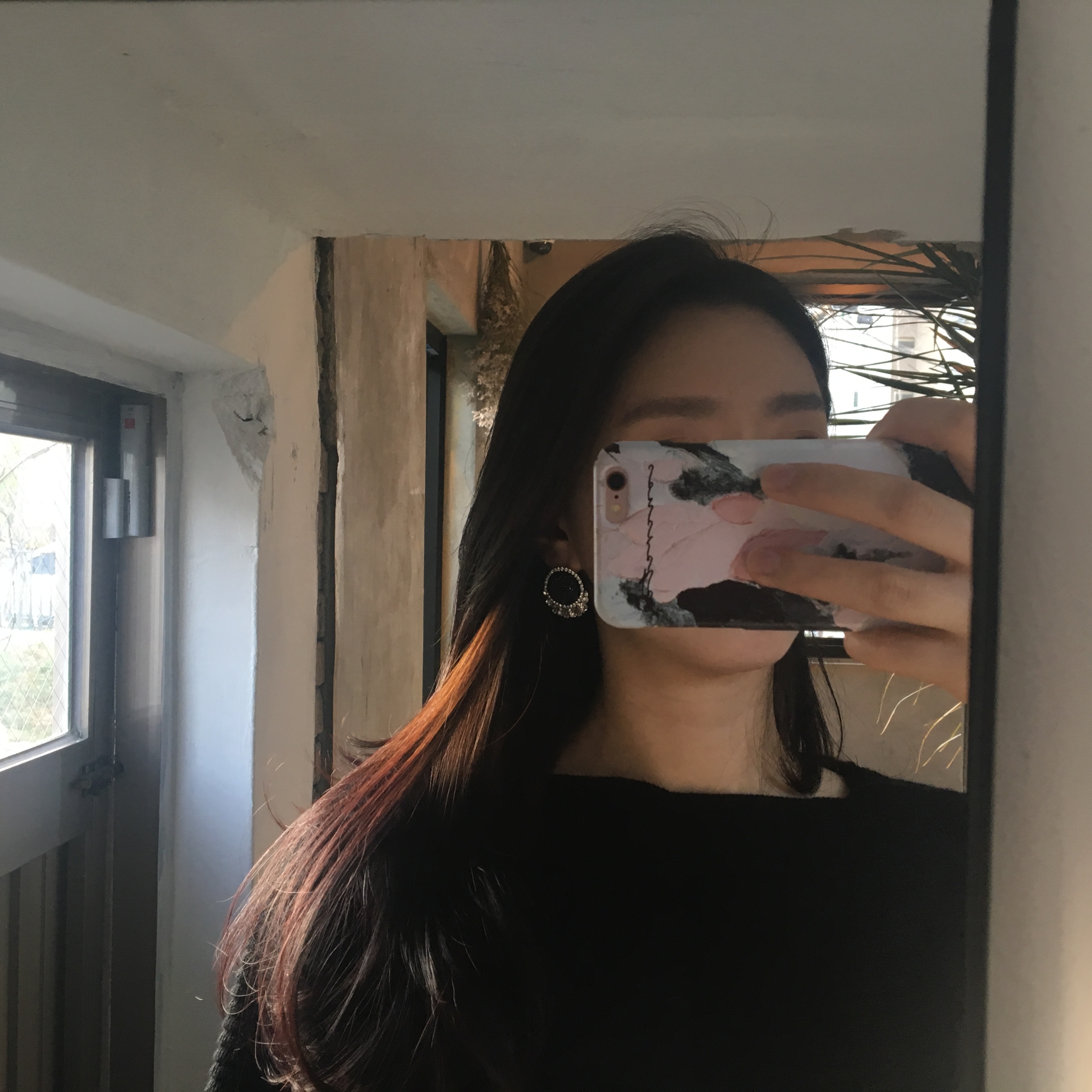 Black Label Party Queen Bold Cubic Earring Big Ear