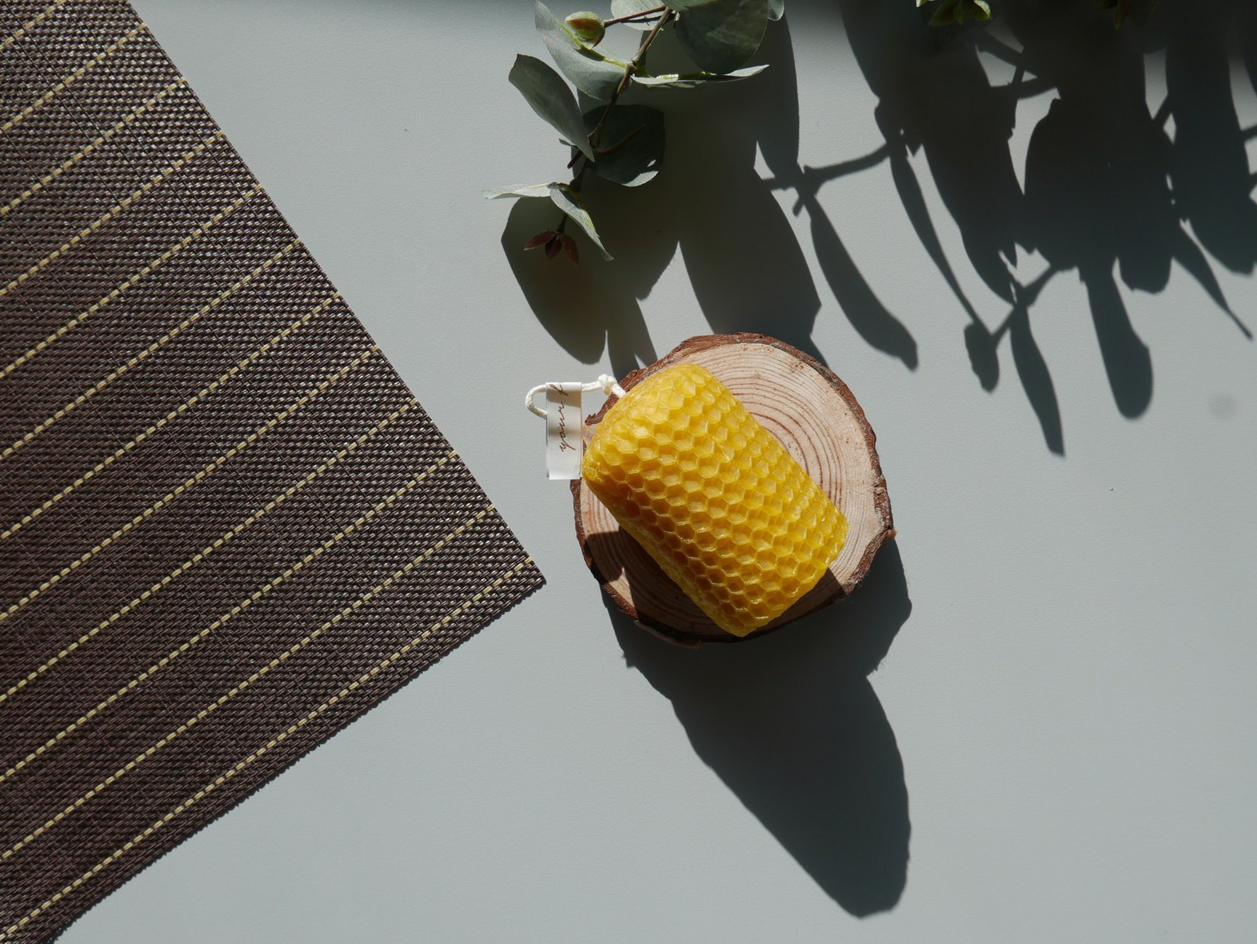 Honey Honey Beads Sheets Candle Beeswax Mineral Du