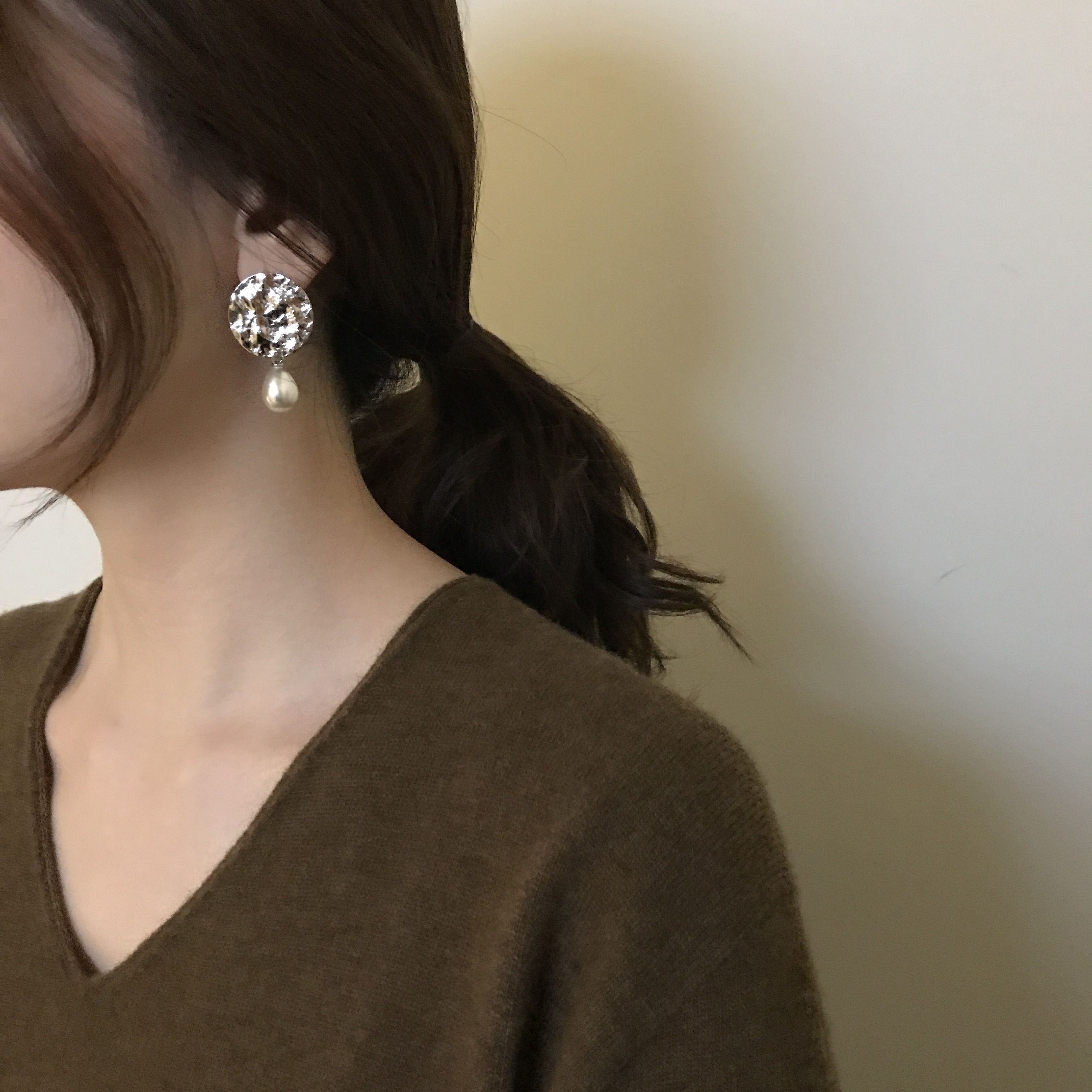 The Pearl Drop Earrings Neat Modern Mood Date Fash