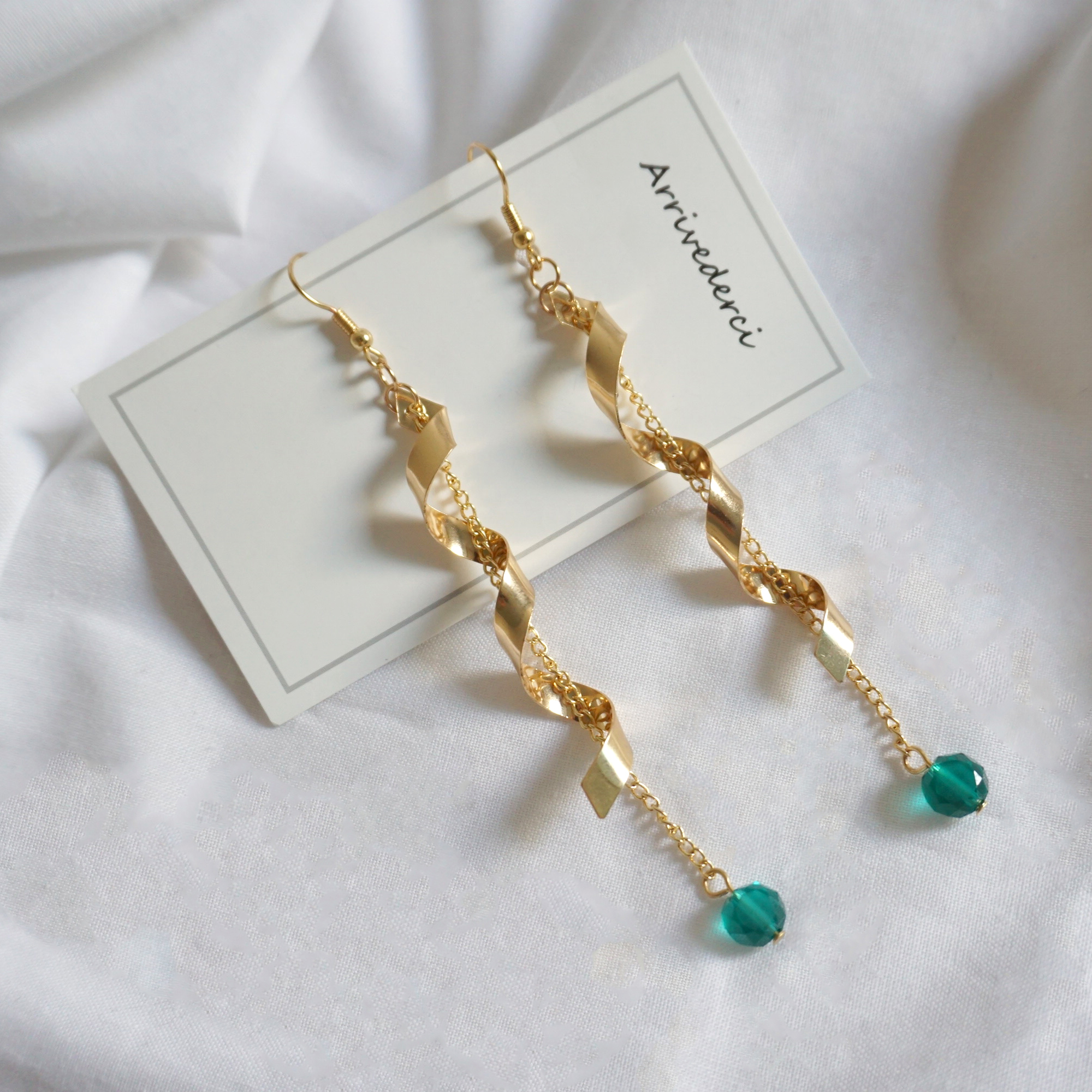 Arribederchi Drop Earrings Neat Modern Luxurious A