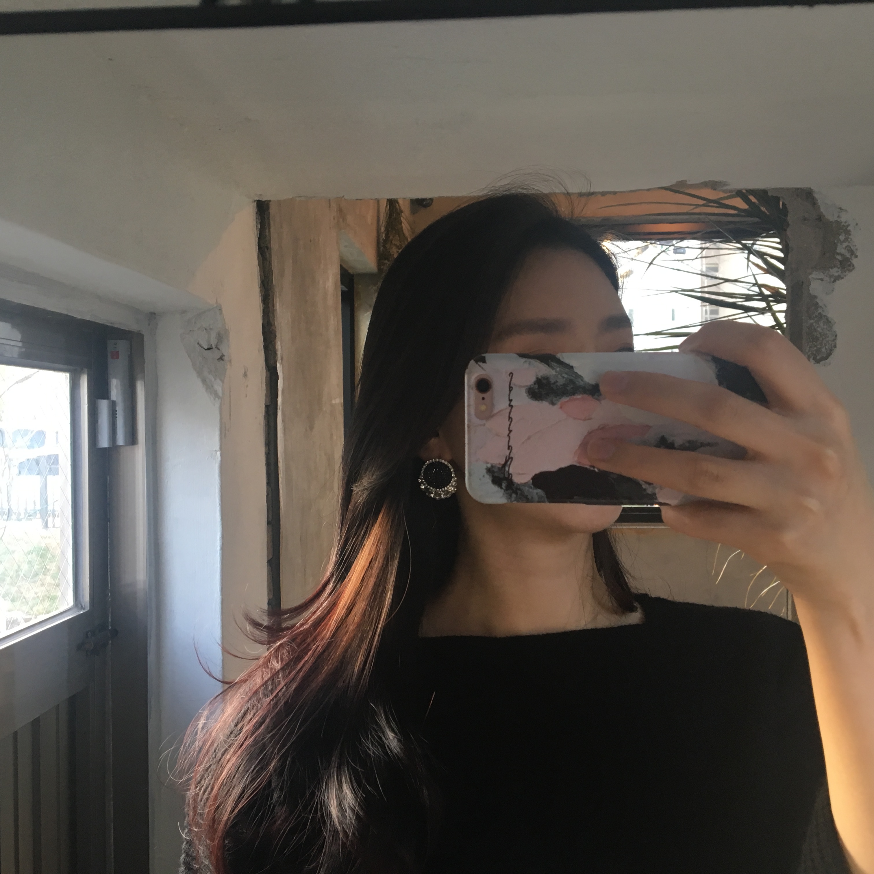 Black Label Party Queen Bold Cubic Earring Big Ear