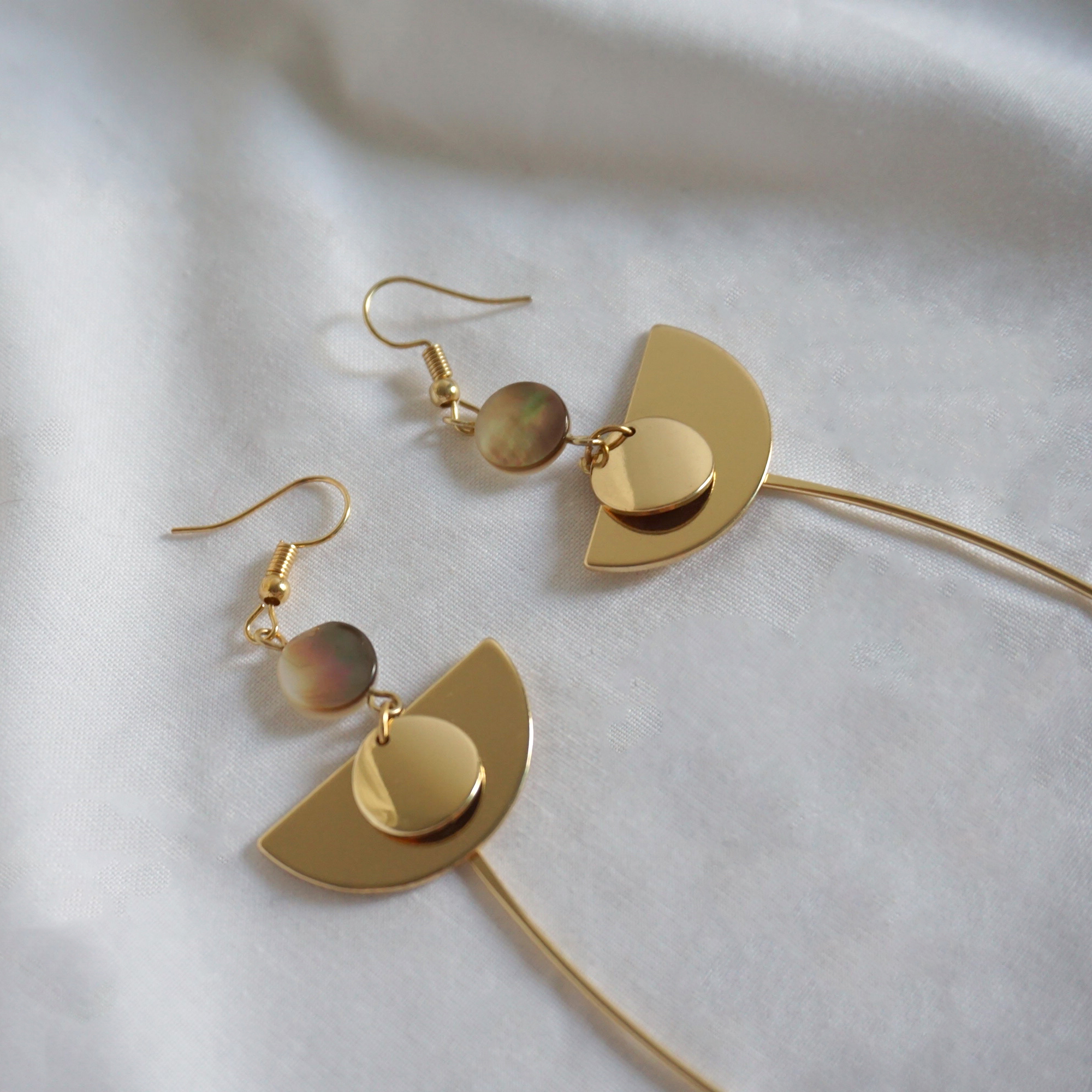 Arribederchi Drop Earrings Neat Modern Luxurious A