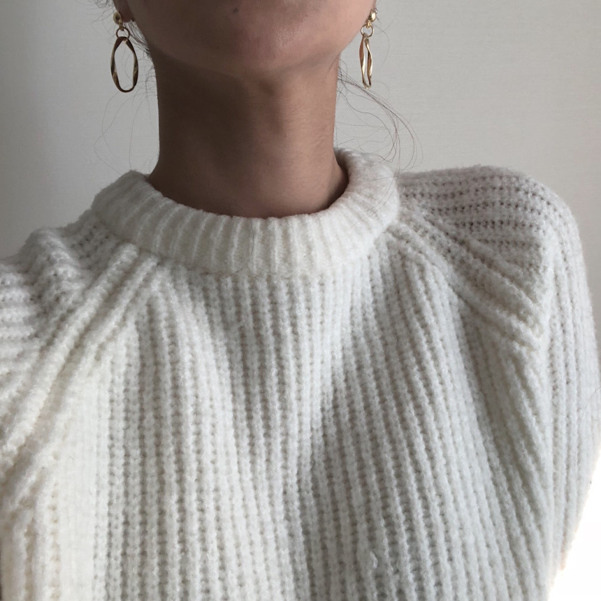 Objet Obsession Earrings gold Bold Gold Silver Pea