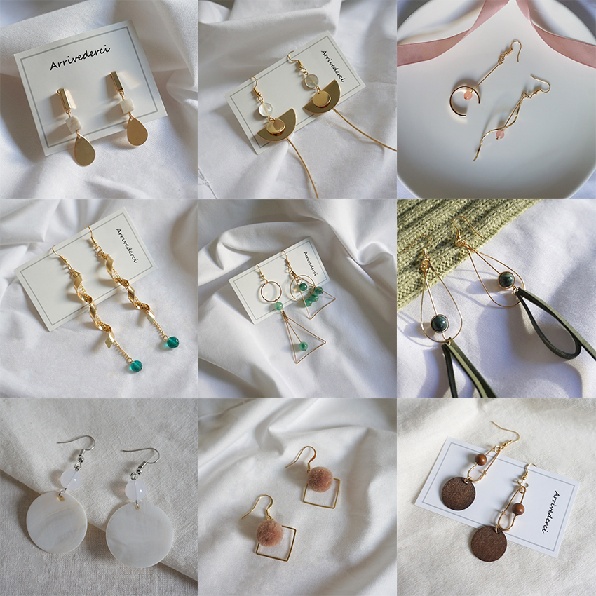 Arribederchi Drop Earrings Neat Modern Luxurious A