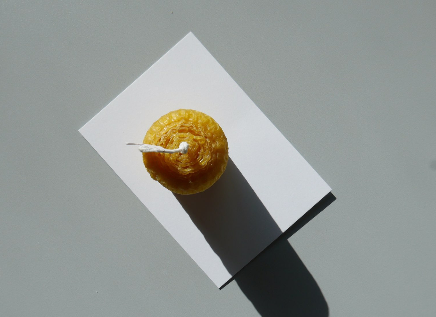 Honey Honey Beads Sheets Candle Beeswax Mineral Du