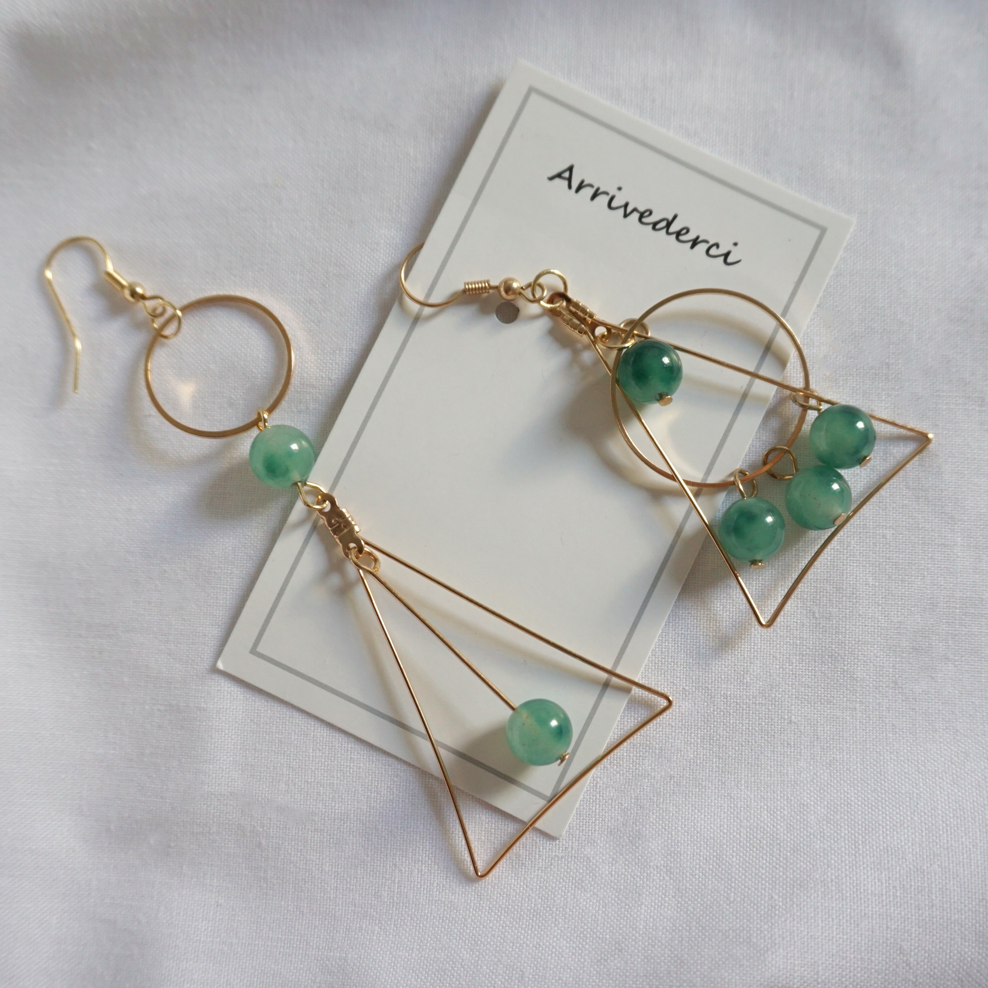 Arribederchi Drop Earrings Neat Modern Luxurious A