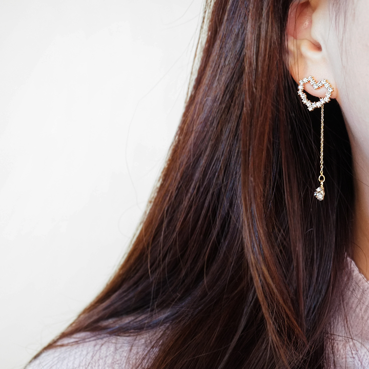 Glam Jewel Bold Drop Earrings Antique Winter Party