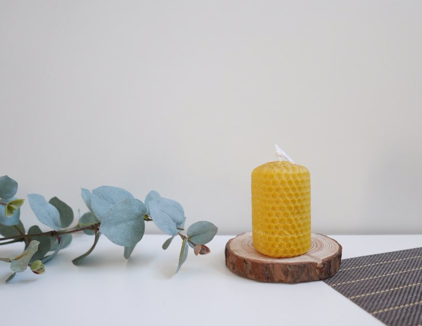 Honey Honey Beads Sheets Candle Beeswax Mineral Du