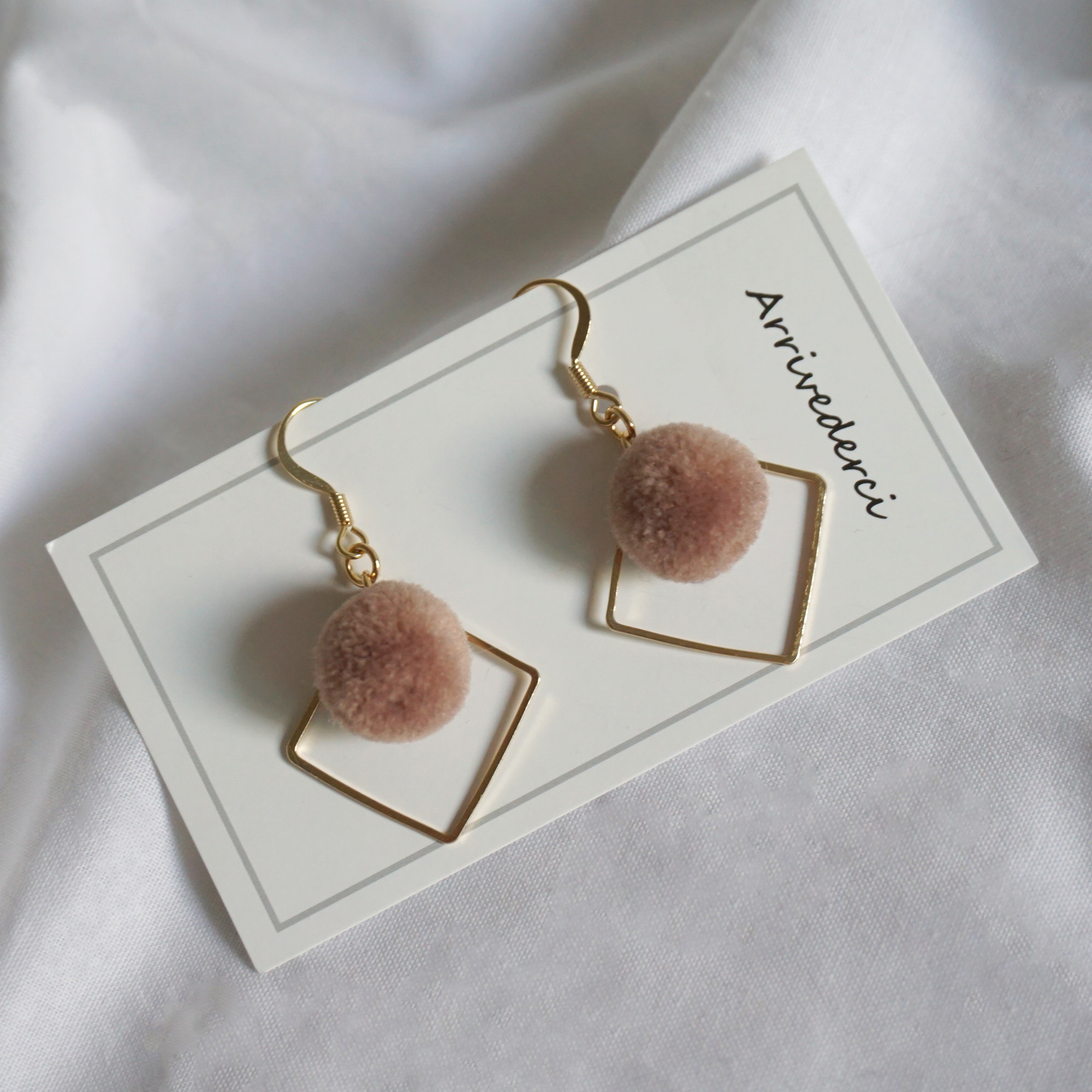 Arribederchi Drop Earrings Neat Modern Luxurious A