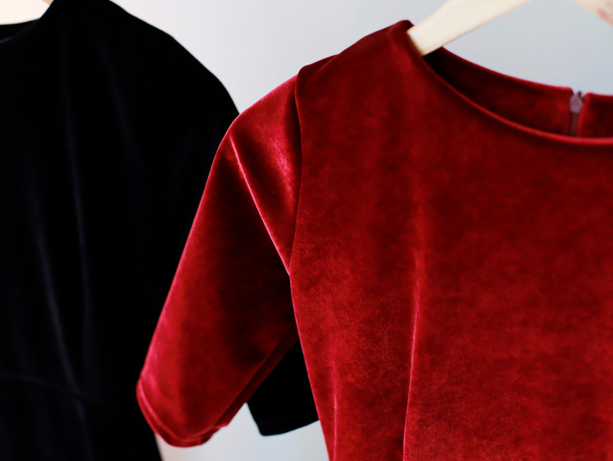 Winter Velvet Dress One-to-One