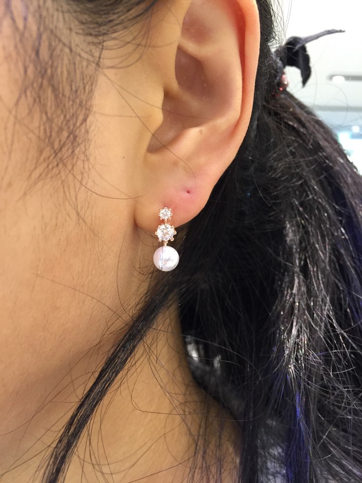 Eileen Two Way Pearl Earrings AJBE2380