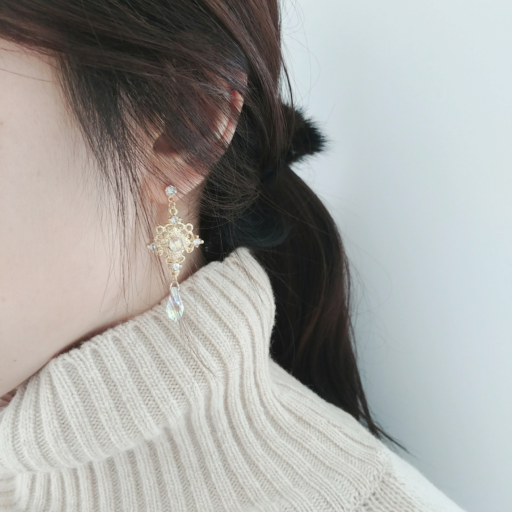 Sailor Moon Crystal Drop Earring Earring Colorful 