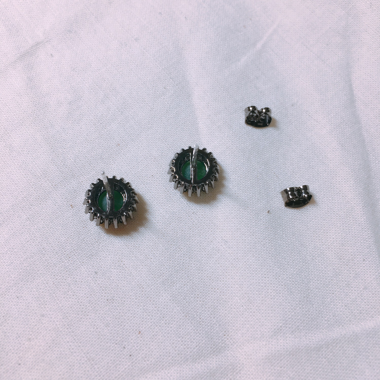 Lucille Green Cubic Earring LKJ0994 Attractive Wom