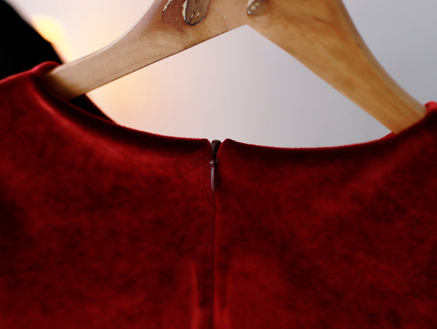 Winter Velvet Dress One-to-One