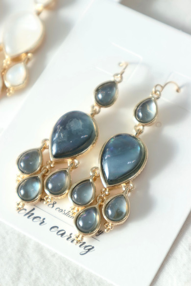 Non-nickel jelly drop water vintage chandelier 924