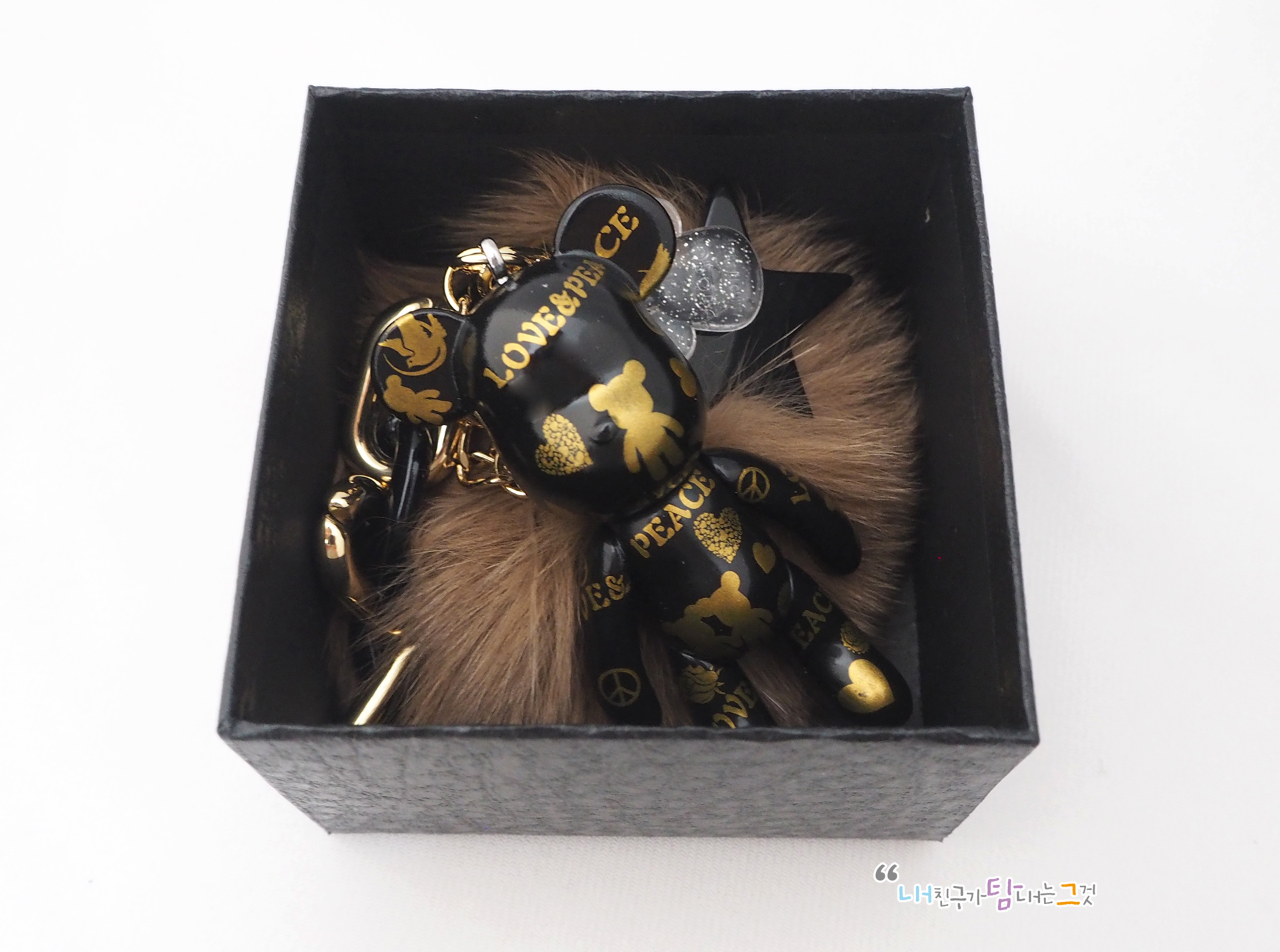 Real Foxper Black &amp Gold Popovic Ring Car Smart