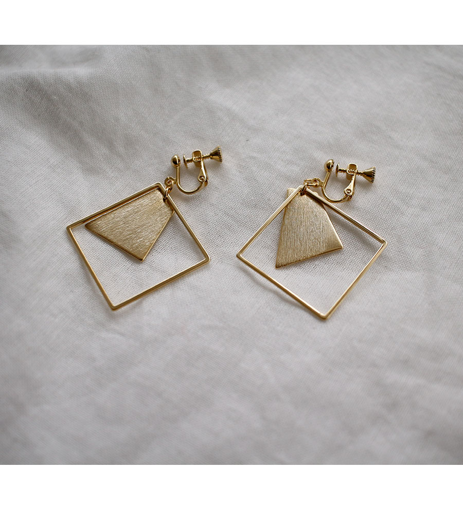 Tri-layered drop earrings Earrings Available View 