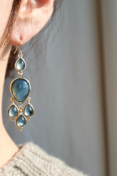 Non-nickel jelly drop water vintage chandelier 924