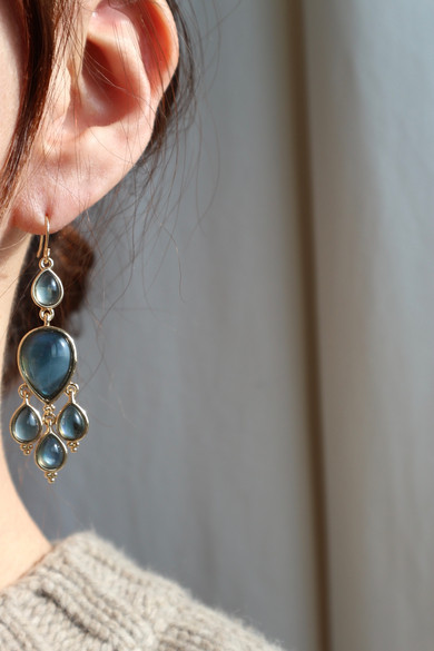 Non-nickel jelly drop water vintage chandelier 924