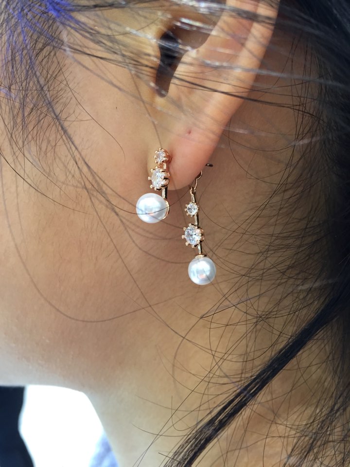 Eileen Two Way Pearl Earrings AJBE2380