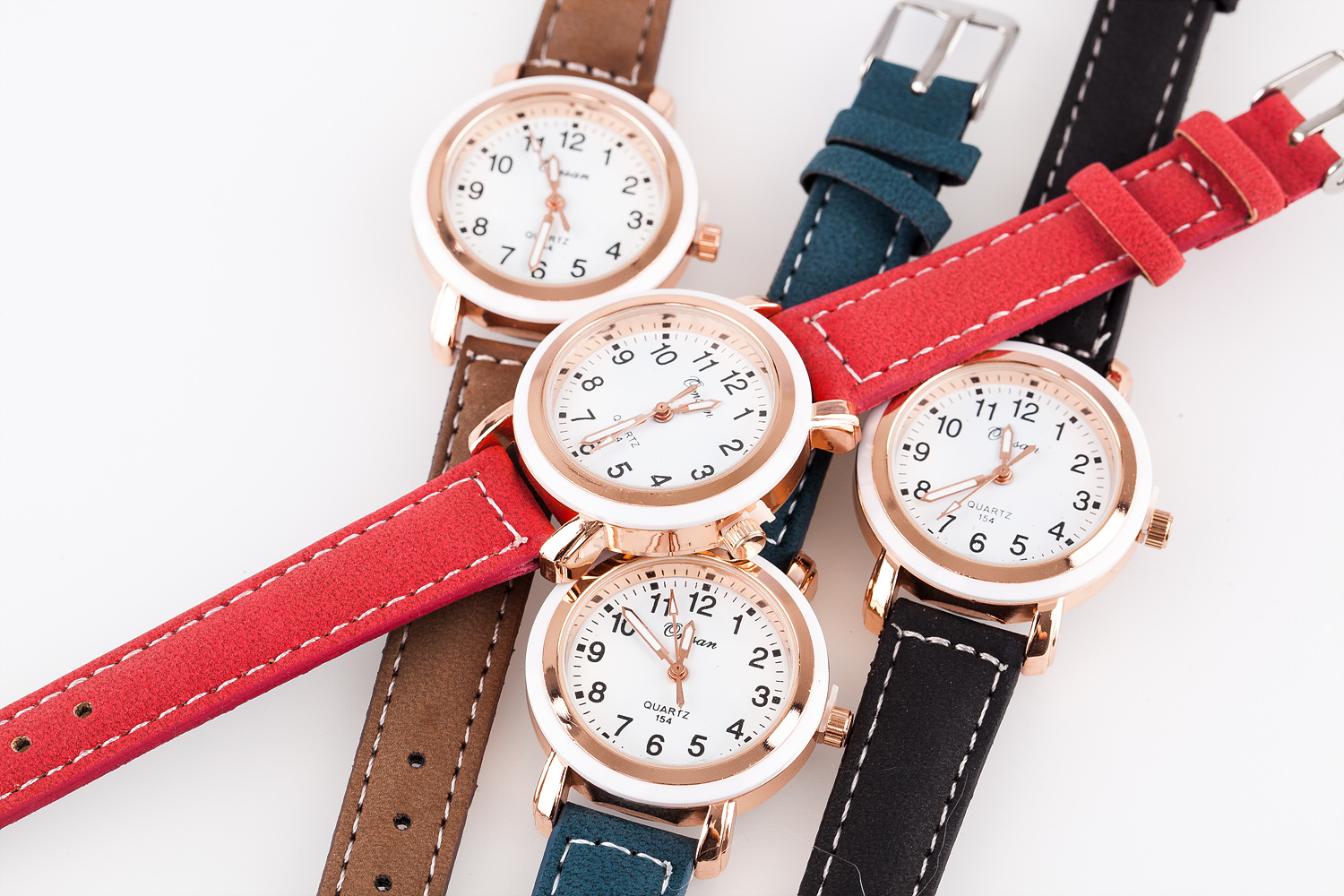 <b><p>QMIAN Woman student wri clock leather JS677</p></b><b><p>QMIAN 女性 学生 手首 時計 レザー JS677 10代 きれいな ギフト</p></b><br /><br /><p align='center'>