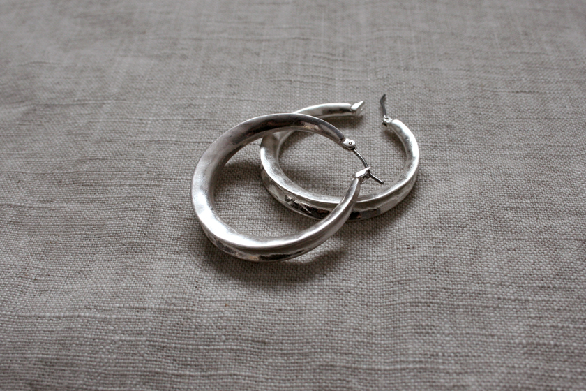 Vintage Bold Ring Earrings Antique Daily Stylish H