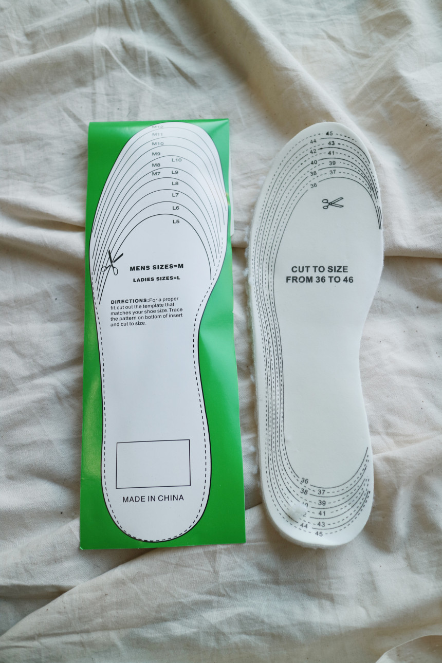 Fleece insole Fleece insole Daily look You want Me