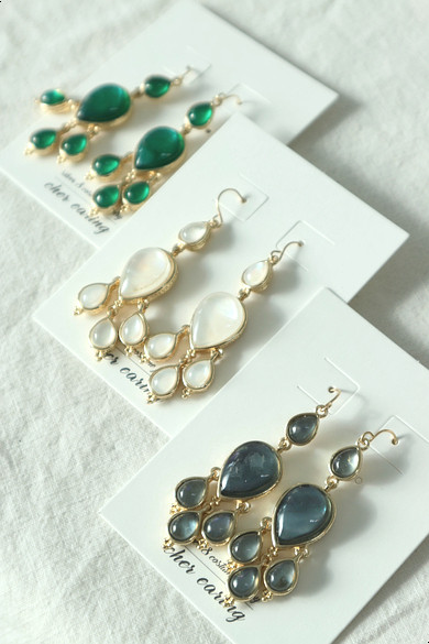 Non-nickel jelly drop water vintage chandelier 924