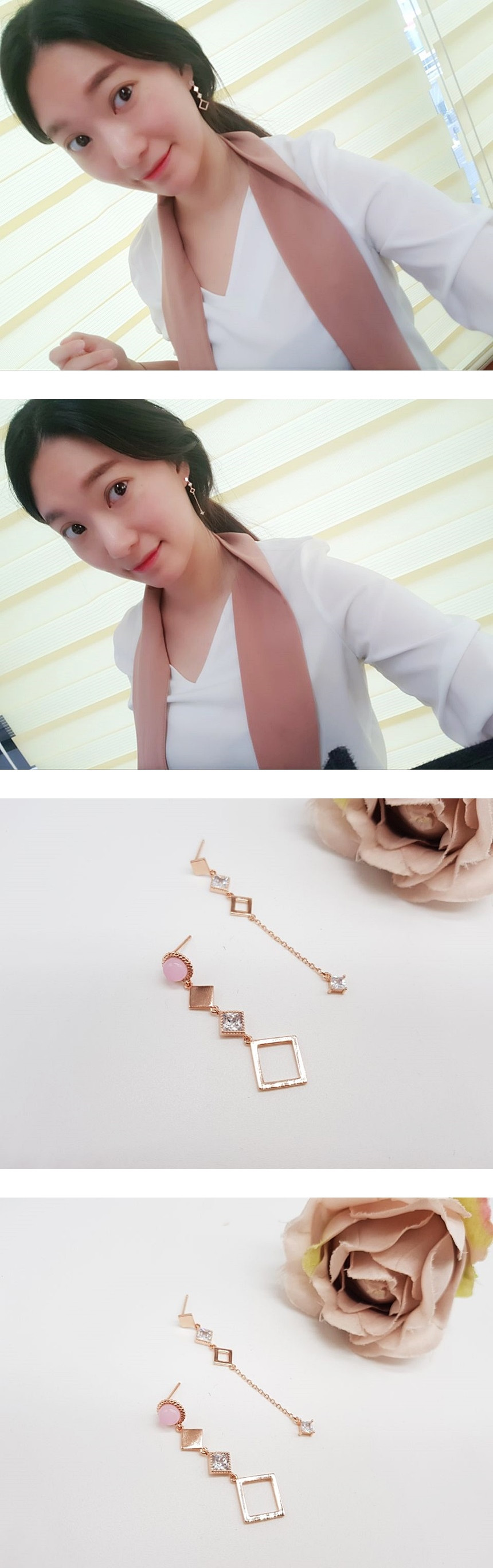 Loose Earrings Drop Earrings Silver Jewelery Daily