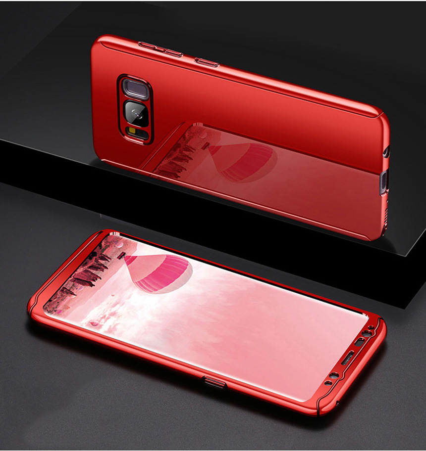 <b><p>Galaxy Note Boeromo 360 Full Cov Case S8</p></b><b><p>ギャラクシーノート8梁にメタル360フルカバーケースS8プラスすっきりとした携帯電話特異ハードマット</p></b><br /><br /><p align='center'>