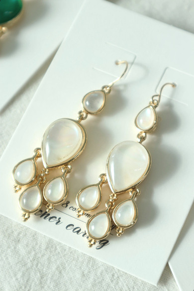 Non-nickel jelly drop water vintage chandelier 924