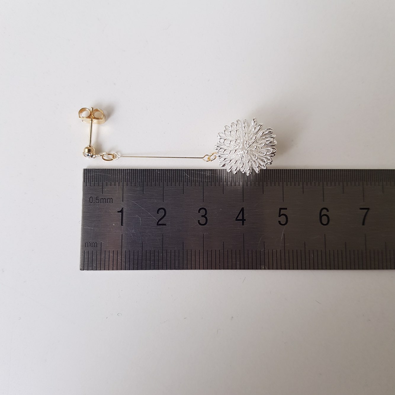 Flower Ball Drop Earrings Gully Mood Daily Cody We