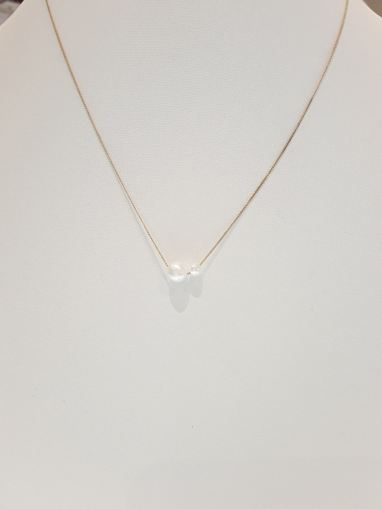 Stonehenge Yellow Gold Necklace T0274 Daily Codian