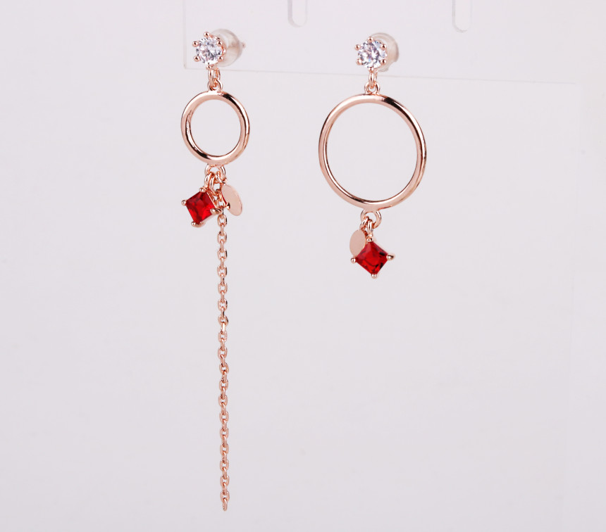Volare Red Berry Earrings SPE321 Lovely coordinati