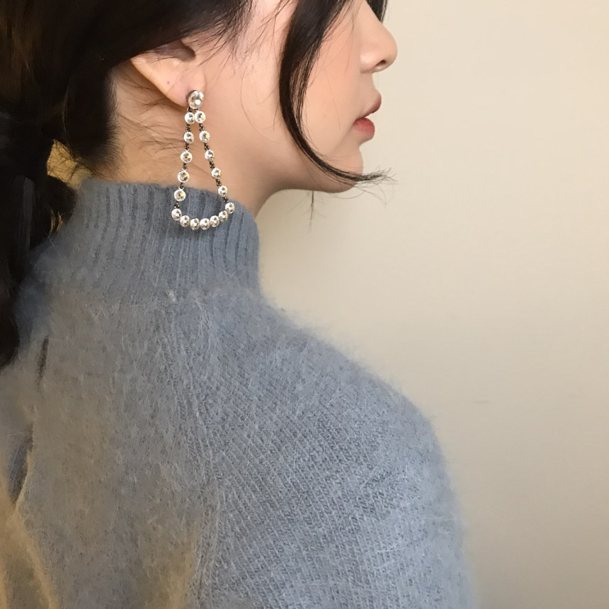 Kalina Swarovski Earrings Retro Lookmood Fashion N